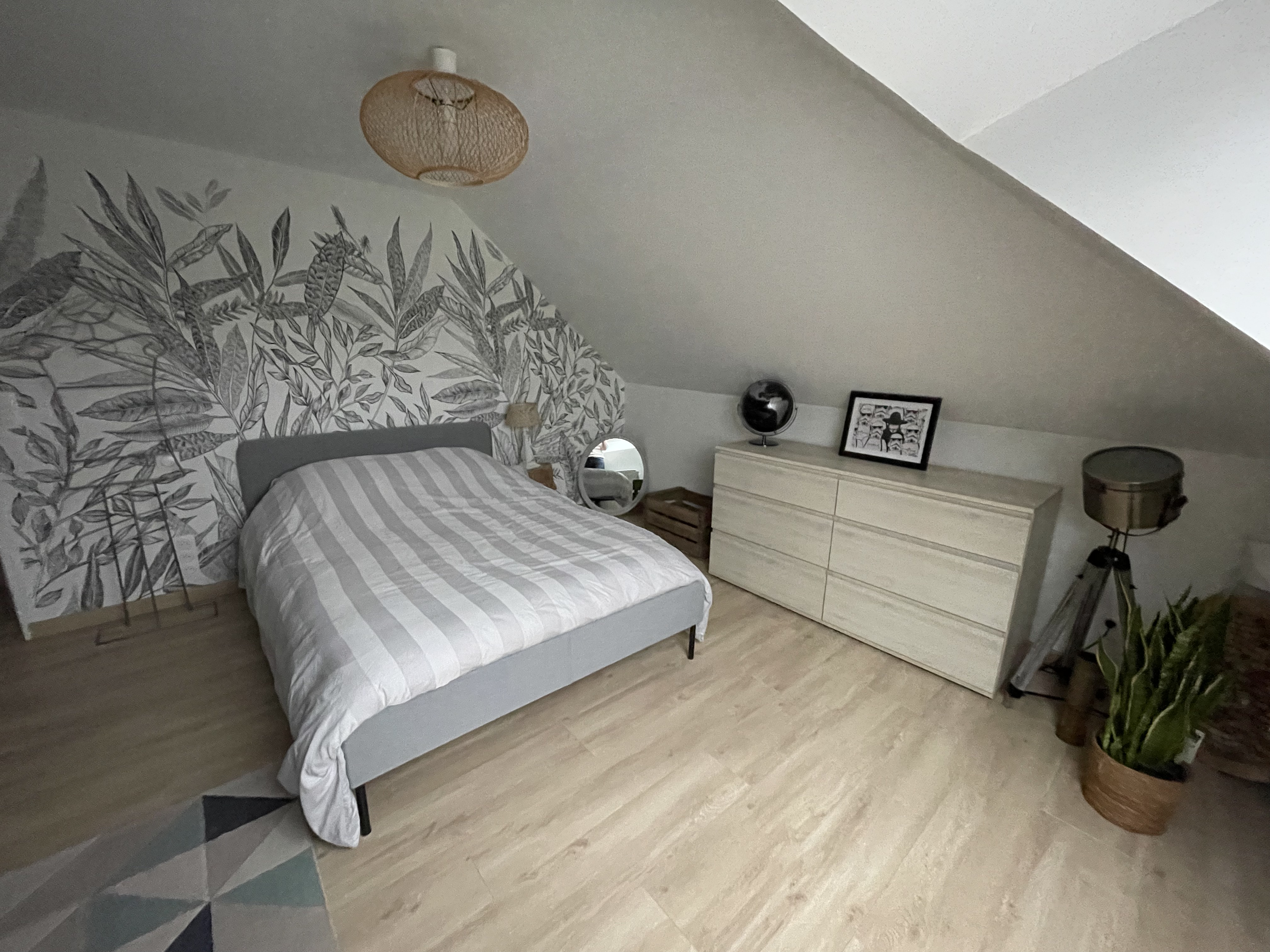 Rénovation d'un Grenier à Provins (77) - travaux réalisés chambre