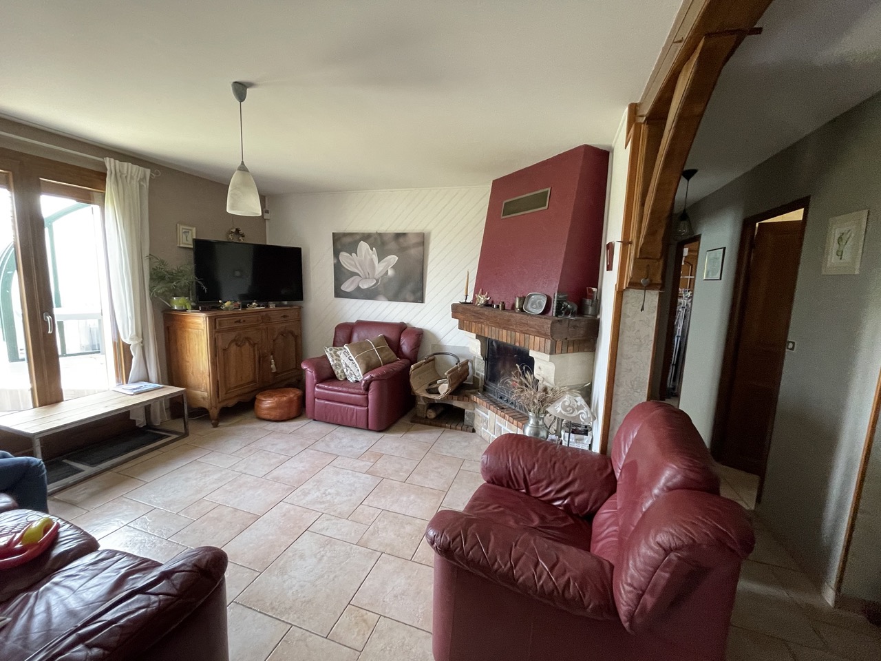 Rénovation de la Pièce de Vie à Saint-Brice (77) - photo avant salon