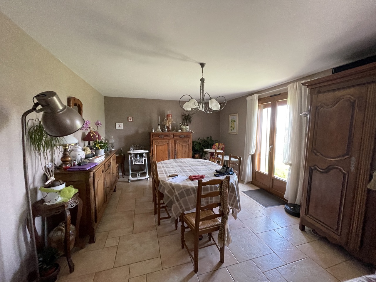 Rénovation de la Pièce de Vie à Saint-Brice (77) - photo avant salle à manger